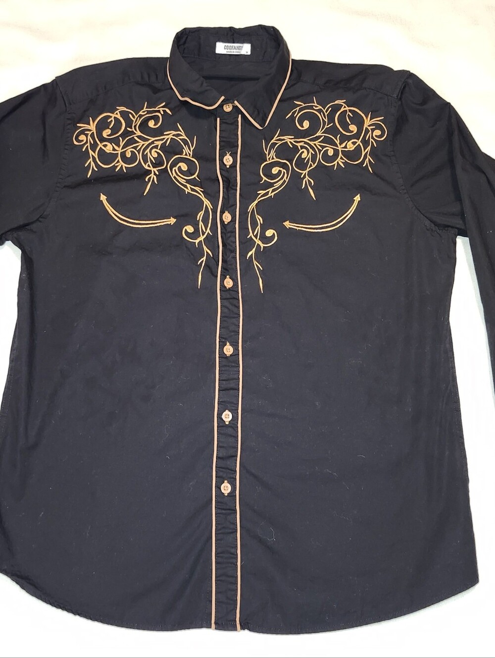 Coofandy Western button up